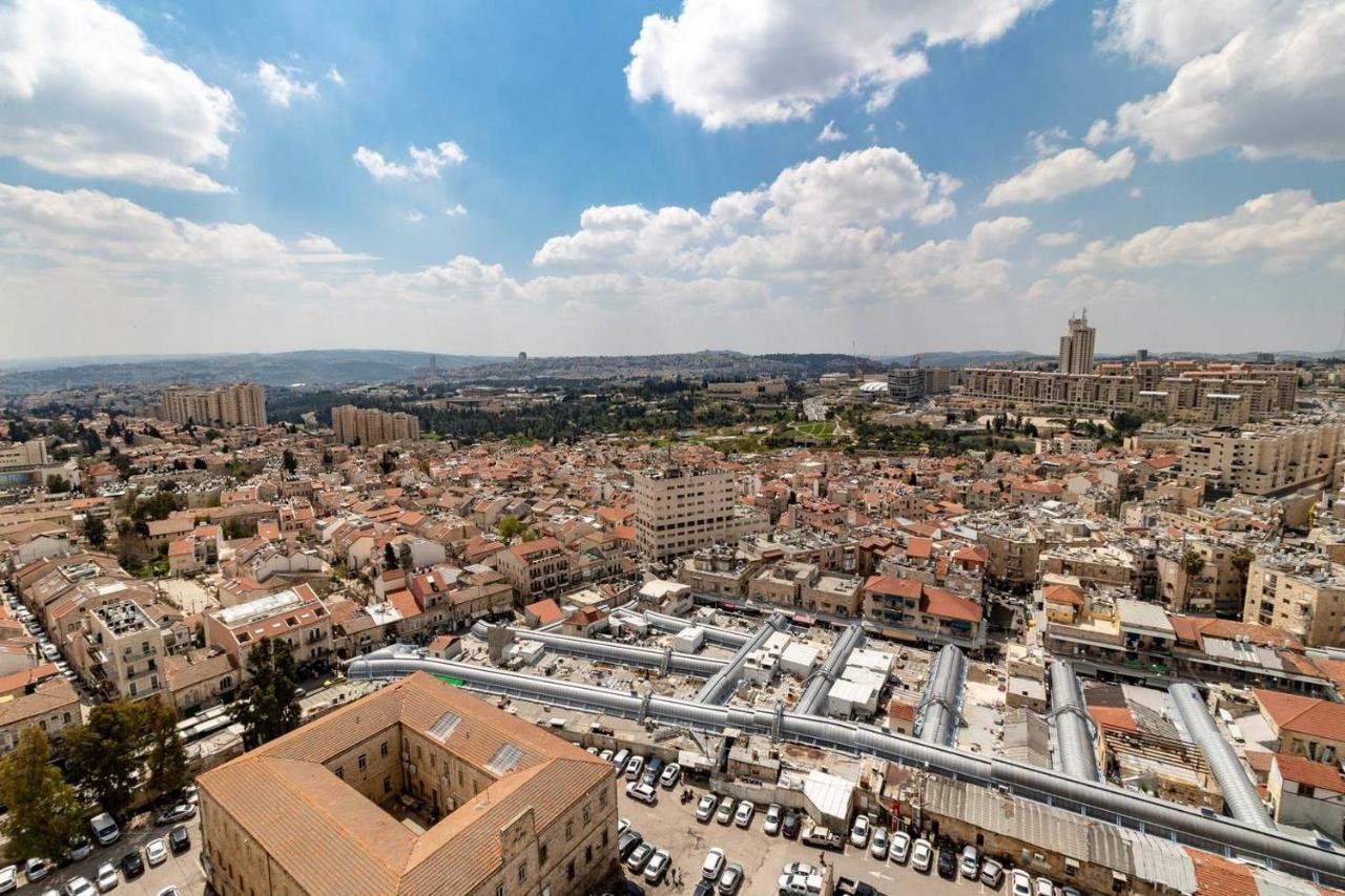 Magical 2Br/Parking With Amazing View, City Center Gerusalemme Esterno foto