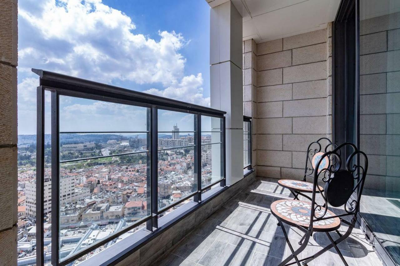 Magical 2Br/Parking With Amazing View, City Center Gerusalemme Esterno foto
